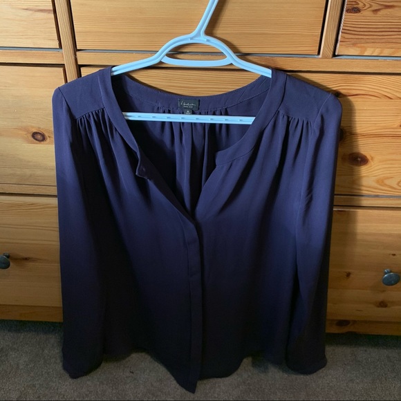 Babaton button up blouse 100% Silk - Picture 2 of 3